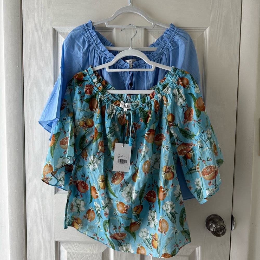 🚨PRICE DROP🚨 New Hale Bob Duo Off-Shoulder Tops
